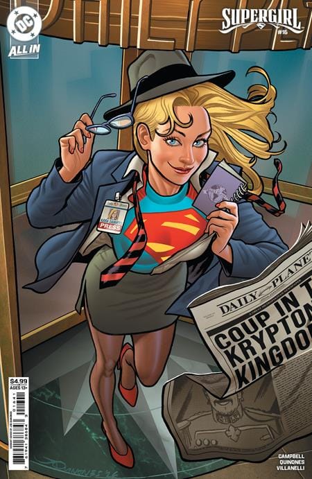 DC Comics Comic Books SUPERGIRL #16 CVR D JOE QUINONES CARD STOCK VAR (KINGDOM OF ZOD) (Release Date: 08/12/2026) 76194138684301641 0626DC0114