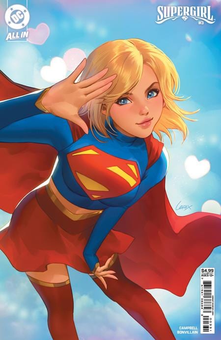 DC Comics Comic Books SUPERGIRL #3 CVR C PABLO VILLALOBOS CARD STOCK VAR 76194138684300331 0525DC098