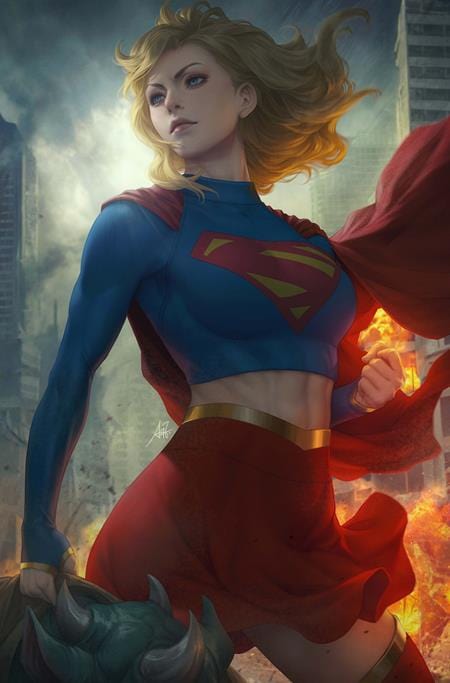 DC Comics Comic Books SUPERGIRL #4 CVR B STANLEY ARTGERM LAU CARD STOCK VAR 76194138684300421 0625DC073