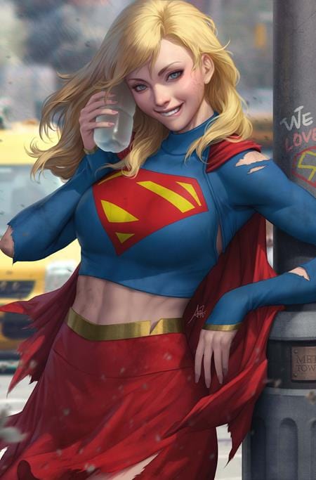 DC Comics Comic Books SUPERGIRL #5 CVR B STANLEY ARTGERM LAU CARD STOCK VAR 76194138684300521 0725DC073