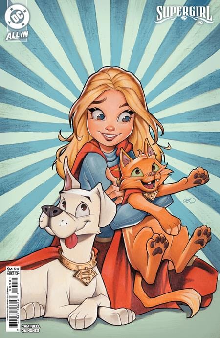 DC Comics Comic Books SUPERGIRL #9 CVR B CHRISSIE ZULLO-UMINGA CARD STOCK VAR 76194138684300931 1125DC0121