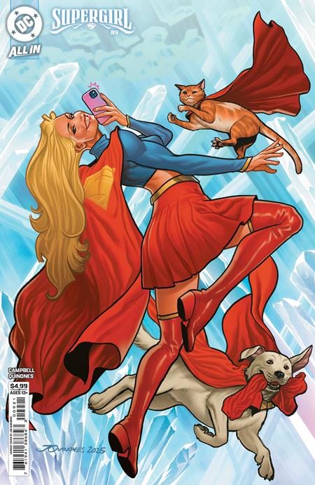 DC Comics Comic Books SUPERGIRL #9 CVR C JOE QUINONES CARD STOCK VAR 76194138684300921 1125DC0122