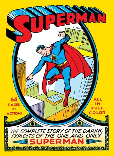DC Comics Comic Books SUPERMAN #1 FACSIMILE EDITION CVR B JOE SCHUSTER & LEO O MEALIA FOIL VAR 76194138711600131 0525DC234