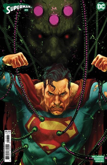 DC Comics Comic Books SUPERMAN #13 CVR C SEBASTIAN FIUMARA CARD STOCK VAR (HOUSE OF BRAINIAC) 76194137950001331 0224DC083