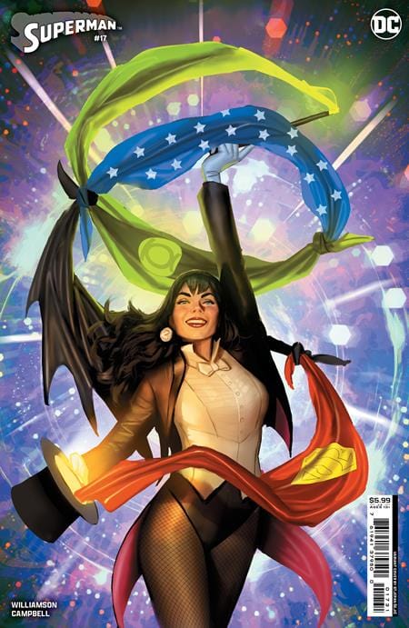 DC Comics Comic Books SUPERMAN #17 CVR C STJEPAN SEJIC CARD STOCK VAR (ABSOLUTE POWER) 76194137950001731 0624DC036