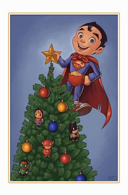 DC Comics Comic Books SUPERMAN #21 CVR E CHRISSIE ZULLO DC WINTER WONDERLAND CARD STOCK VAR 76194137950002171 1024DC025