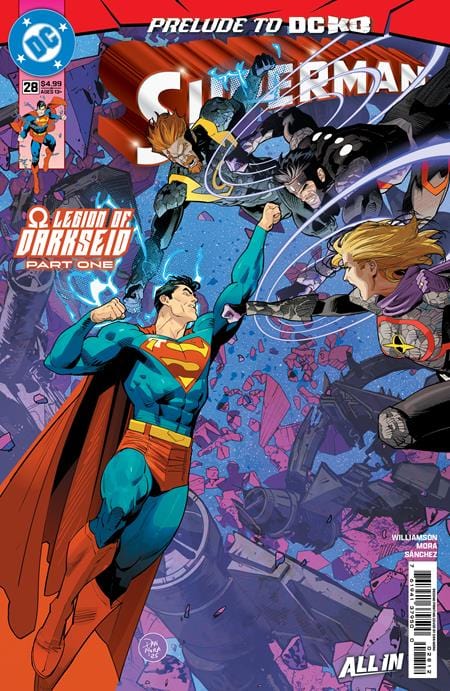 DC Comics Comic Books SUPERMAN #28 CVR A DAN MORA 2ND PTG (DC K.O.) 76194137950002812 0825DC8305