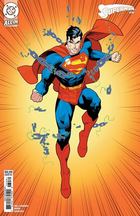 DC Comics Comic Books SUPERMAN #30 CVR H DAN MORA CORNER BOX CARD STOCK VAR 76194137950003081 0725DC1551