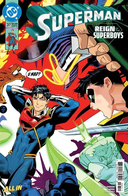 DC Comics Comic Books SUPERMAN #37 CVR A DAN MORA (THE REIGN OF THE SUPERBOYS) 76194137950003711 0226DC0078