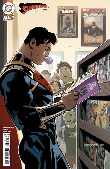DC Comics Comic Books SUPERMAN #37 CVR B CARY NORD CARD STOCK VAR (THE REIGN OF THE SUPERBOYS) 76194137950003721 0226DC0079