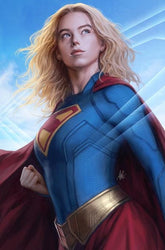 DC Comics Comic Books SUPERMAN #39 CVR E STANLEY ARTGERM LAU SUPERGIRL MOVIE CARD STOCK VAR (THE REIGN OF THE SUPERBOYS) 76194137950003951 0426DC0018