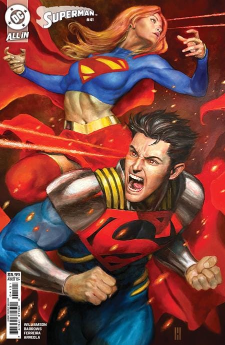DC Comics Comic Books SUPERMAN #41 CVR B MIKE CHOI CARD STOCK VAR (KINGDOM OF ZOD) (Release Date: 08/26/2026) 76194137950004121 0626DC0125