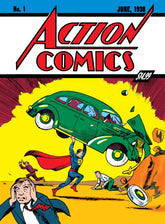 DC Comics Comic Books SUPERMAN DAY 2025 - ACTION COMICS #1 GOLDEN AGE SIZED FACSIMILE EDITION CVR C JOE SHUSTER FOIL VAR 76194139133500131 0225DC807