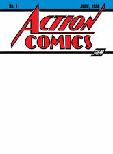 DC Comics Comic Books SUPERMAN DAY 2025 - ACTION COMICS #1 GOLDEN AGE SIZED FACSIMILE EDITION CVR D BLANK VAR 76194139133500141 0225DC808