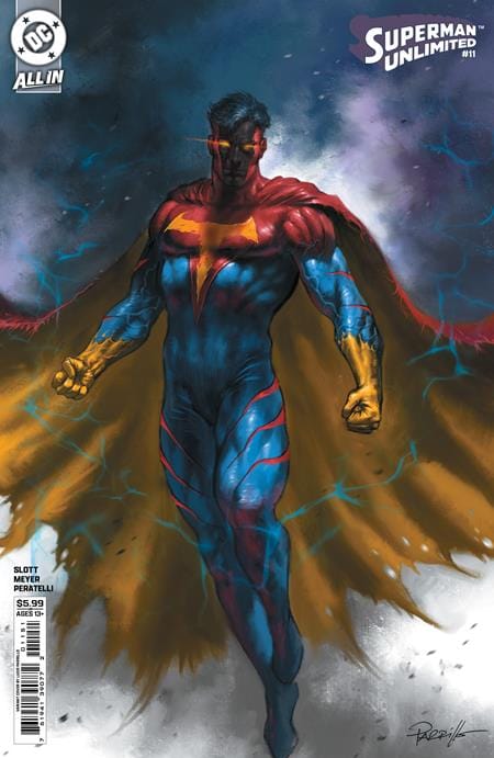 DC Comics Comic Books SUPERMAN UNLIMITED #11 CVR D LUCIO PARRILLO CARD STOCK VAR 76194139077201151 0126DC0192