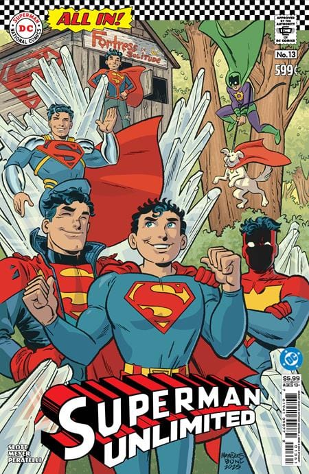 DC Comics Comic Books SUPERMAN UNLIMITED #13 CVR E ANTHONY MARQUES CARD STOCK VAR (THE REIGN OF THE SUPERBOYS) 76194139077201361 0326DC0137