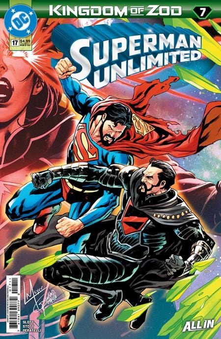 DC Comics Comic Books SUPERMAN UNLIMITED #17 CVR A LUCAS MEYER CONNECTING (KINGDOM OF ZOD) (Release Date: 09/16/2026) 76194139077201711 0726DC0130