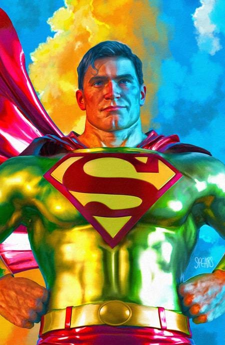 DC Comics Comic Books SUPERMAN UNLIMITED #4 CVR B MARK SPEARS CARD STOCK VAR 76194139077200421 0625DC068