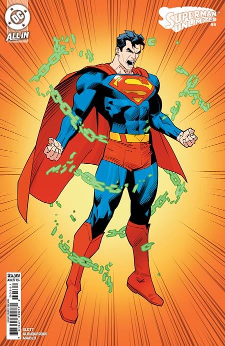 DC Comics Comic Books SUPERMAN UNLIMITED #5 CVR F DAN MORA CORNER BOX CARD STOCK VAR 76194139077200561 0725DC1552
