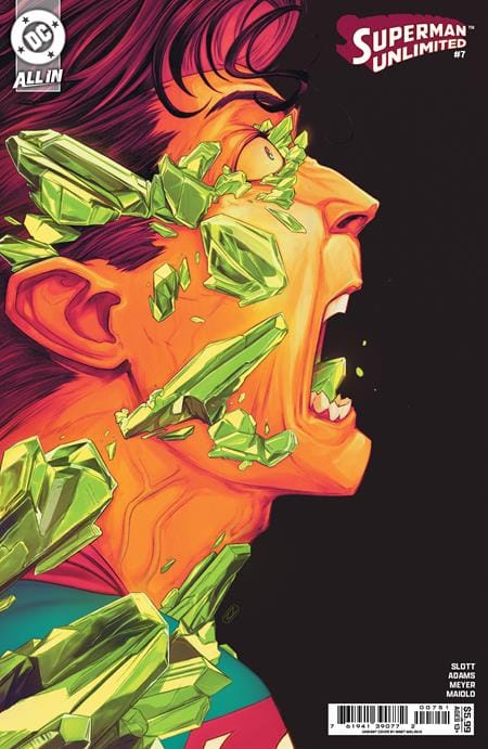 DC Comics Comic Books SUPERMAN UNLIMITED #7 CVR E NIMIT MALAVIA CARD STOCK VAR 76194139077200751 0925DC0147