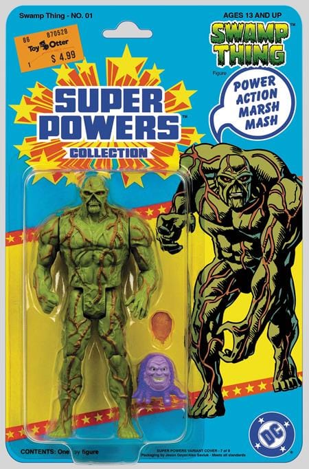 DC Comics Comic Books SWAMP THING #1 FACSIMILE EDITION CVR B JASON GEYER & ALEX SAVIUK SWAMP THING SUPER POWERS CARD STOCK VAR (Release Date: 10/07/2026) 76194139526500121 0826DC0268