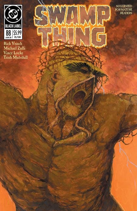 DC Comics Comic Books SWAMP THING 1989 #1 (OF 4) CVR B MICHAEL ZULLI CARD STOCK VAR (MR) 76194139116800121 0226DC0177