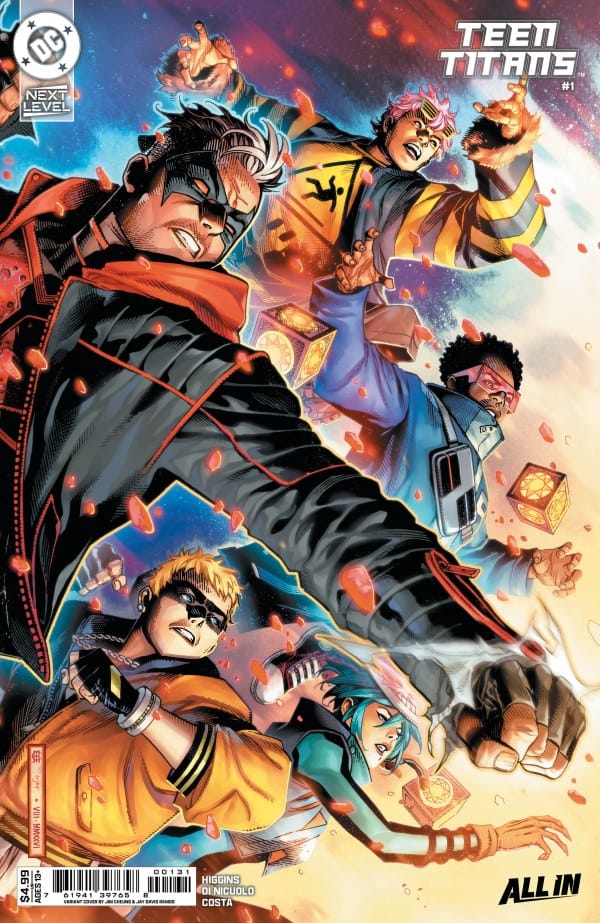 DC Comics Comic Books TEEN TITANS #1 CVR C JIM CHEUNG CARD STOCK VAR (Release Date: 09/02/2026) 76194139765800131 0726DC0003