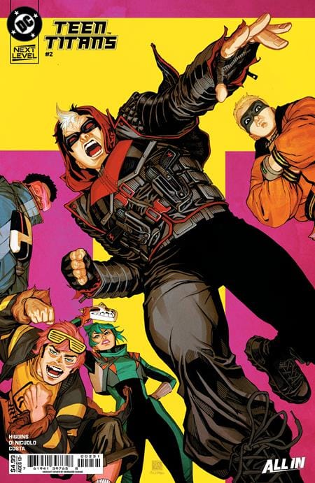TEEN TITANS #2 CVR C BERNARD CHANG CARD STOCK VAR (Release Date: 10/14/2026)