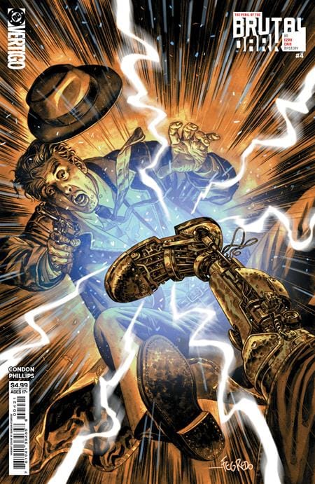 DC Comics Comic Books THE PERIL OF THE BRUTAL DARK AN EZRA CAIN MYSTERY #4 (OF 6) CVR B DUNCAN FEGREDO CARD STOCK VAR (MR) 76194138465800421 0326DC0186