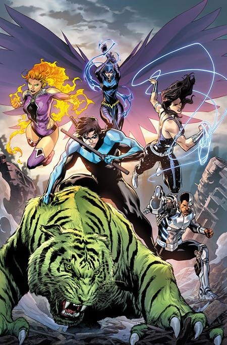 DC Comics Comic Books TITANS #11 CVR B CARLO PAGULAYAN CARD STOCK VAR 76194138022301131 0324DC098