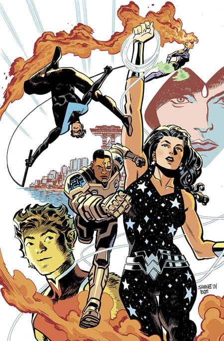 TITANS #14 CVR B CHRIS SAMNEE CARD STOCK VAR