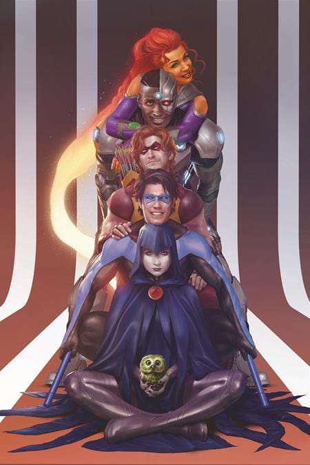 DC Comics Comic Books TITANS #17 CVR B RAHZZAH CARD STOCK VAR 76194138022301721 0924DC101