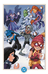 DC Comics Comic Books TITANS #18 CVR D CHRISSIE ZULLO DC WINTER WONDERLAND CARD STOCK VAR 76194138022301861 1024DC143