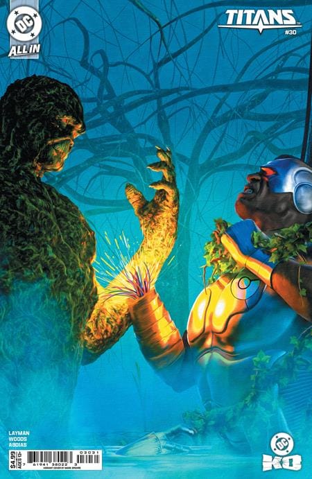 DC Comics Comic Books TITANS #30 CVR C MARK SPEARS CARD STOCK VAR (DC K.O.) 76194138022303031 1025DC0017