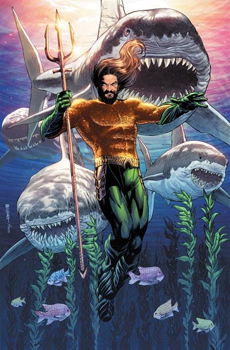 DC Comics Comic Books TITANS #6 CVR D JESUS MERINO AQUAMAN AND THE LOST KINGDOM CARD STOCK VAR 76194138022300661 1023DC021