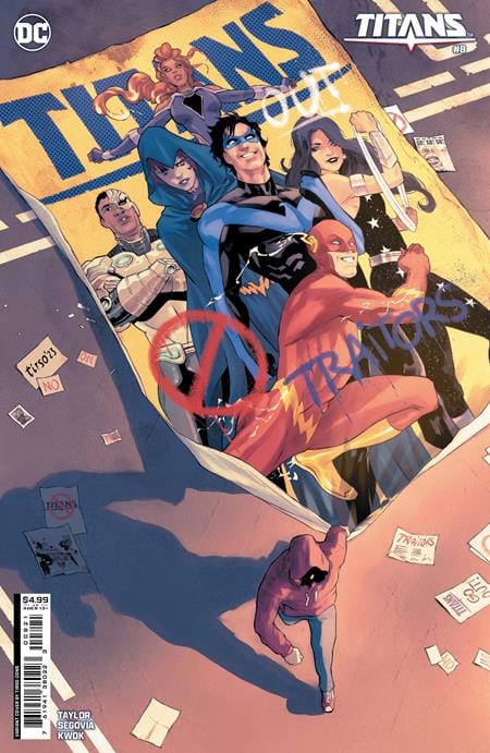 DC Comics Comic Books TITANS #8 CVR C TIRSO CONS CARD STOCK VAR 76194138022300821 1223DC145