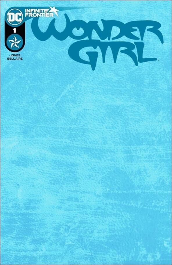 WONDER GIRL #1 CVR C BLANK CARD STOCK VAR