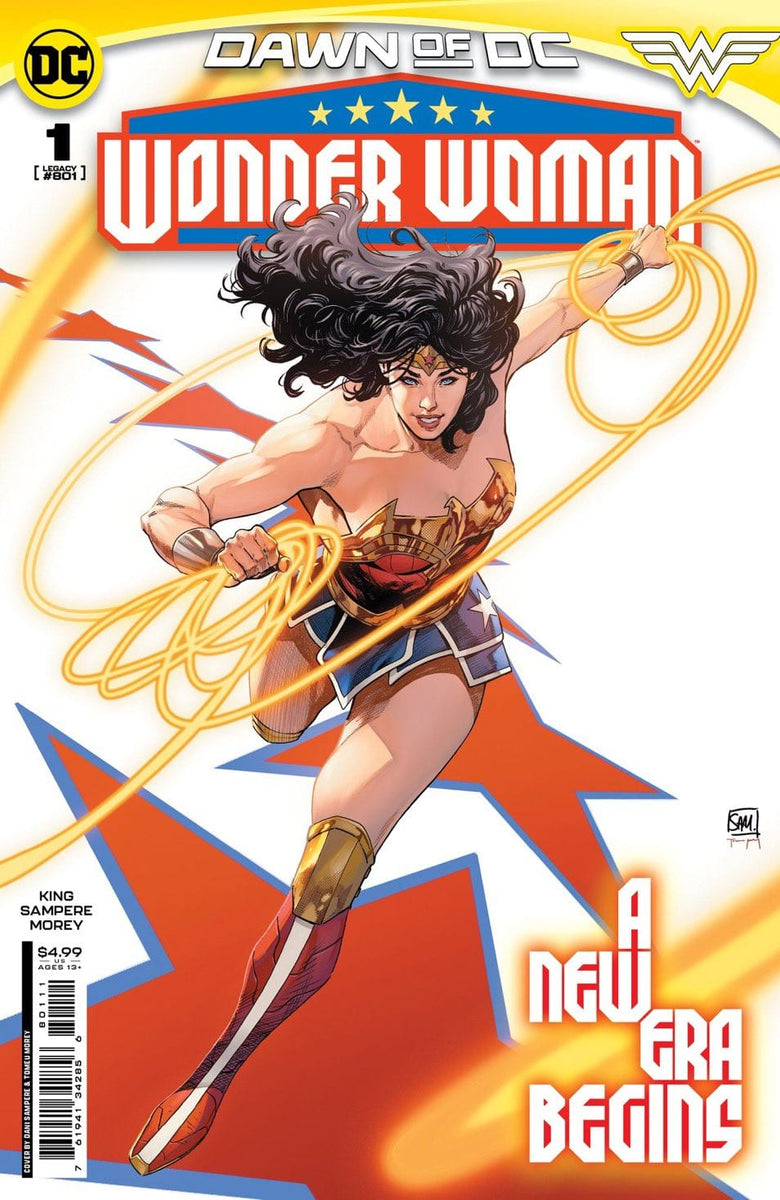 wonder woman #1 cvr a daniel sampere [signed by tom king]