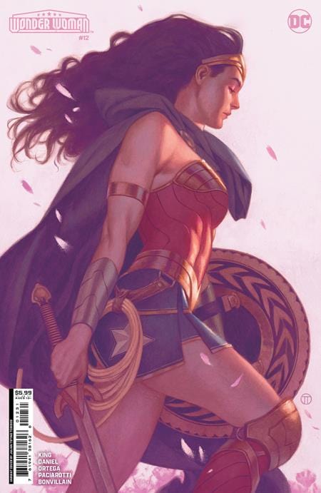 DC Comics Comic Books WONDER WOMAN #12 CVR B JULIAN TOTINO TEDESCO CARD STOCK VAR (ABSOLUTE POWER) 76194138162601231 0624DC043