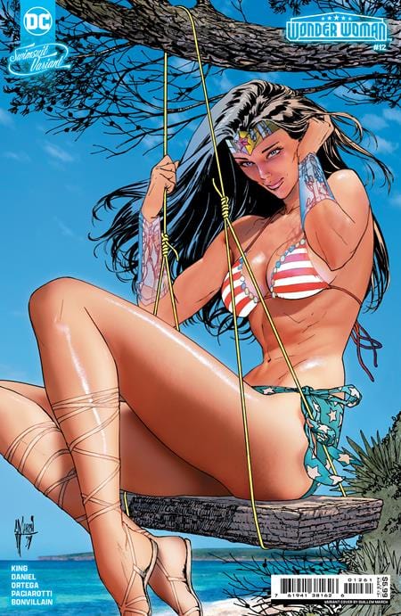 DC Comics Comic Books WONDER WOMAN #12 CVR D GUILLEM MARCH SWIMSUIT CARD STOCK VAR (ABSOLUTE POWER) 76194138162601261 0624DC045