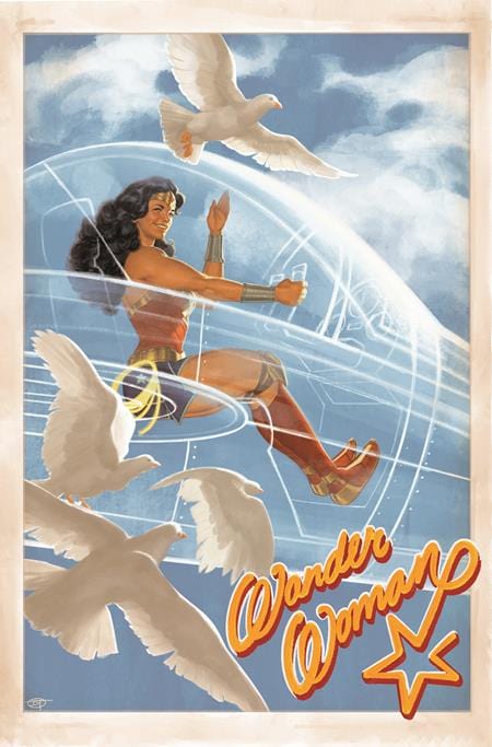 DC Comics Comic Books WONDER WOMAN #15 CVR C DAVID TALASKI CARD STOCK VAR 76194138162601531 0924DC057