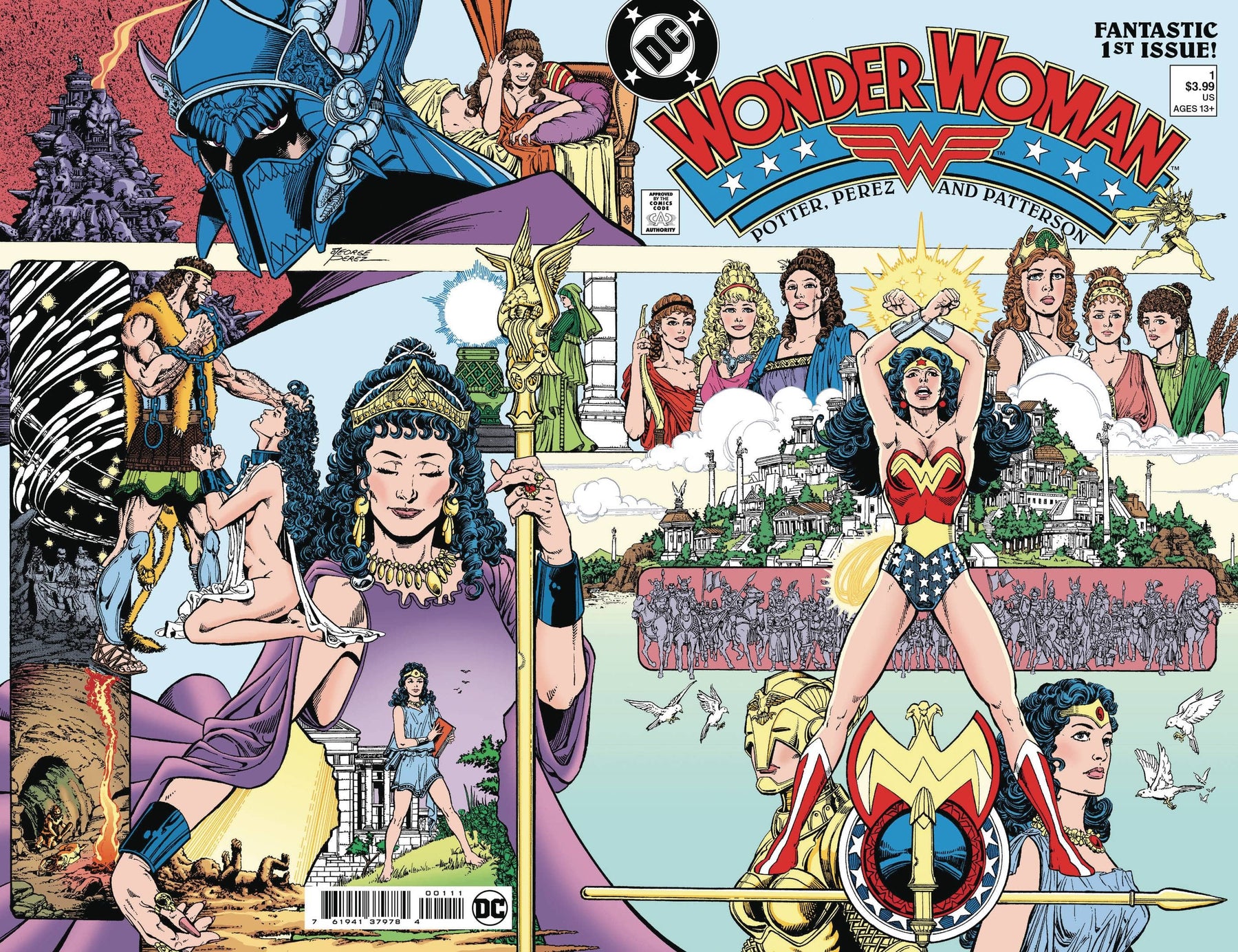 WONDER WOMAN (1987) #1 FACSIMILE EDITION