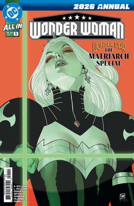 DC Comics Comic Books WONDER WOMAN 2026 ANNUAL WONDER WAR THE MATRIARCH SPECIAL #1 (ONE SHOT) CVR A DANIEL SAMPERE (Release Date: 09/30/2026) 76194139691000111 0726DC0153