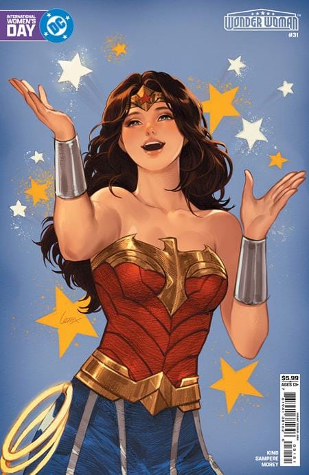 WONDER WOMAN #31 CVR E LESLEY LEIRIX LI WOMENS HISTORY MONTH CARD STOCK VAR