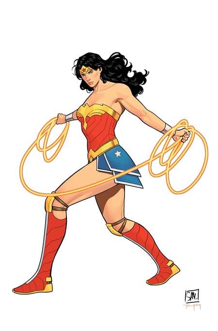 DC Comics Comic Books WONDER WOMAN #31 CVR G DANIEL SAMPERE CORNER BOX SPOT FOIL VAR 76194138162603171 0126DC0122