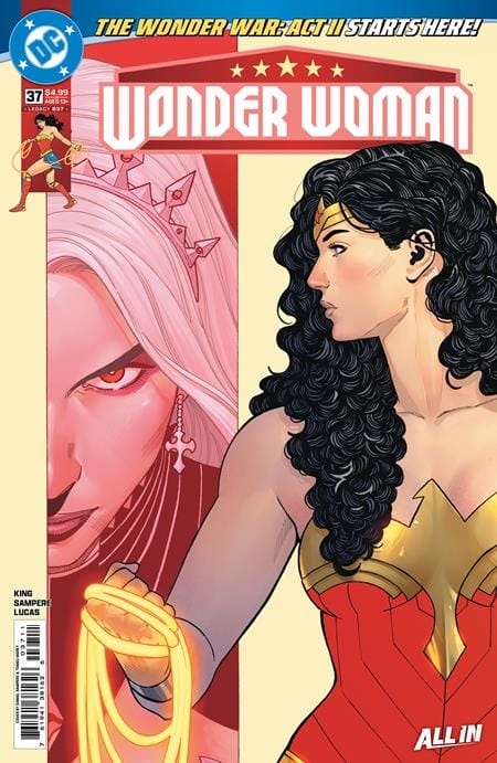 DC Comics Comic Books WONDER WOMAN #37 CVR A DANIEL SAMPERE (Release Date: 09/16/2026) 76194138162603711 0726DC0149