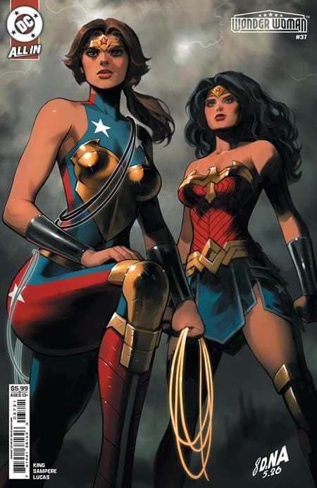 DC Comics Comic Books WONDER WOMAN #37 CVR B DAVID NAKAYAMA CARD STOCK VAR (Release Date: 09/16/2026) 76194138162603721 0726DC0150