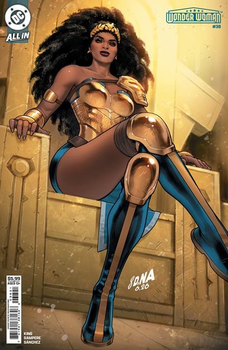 WONDER WOMAN #38 CVR B DAVID NAKAYAMA CARD STOCK VAR (Release Date: 10/21/2026)