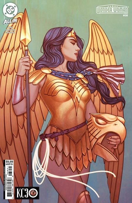 DC Comics Comic Books WONDER WOMAN #38 CVR E JENNY FRISON KINGDOM COME 30TH ANNIVERSARY CARD STOCK VAR (Release Date: 10/21/2026) 76194138162603851 0826DC0166