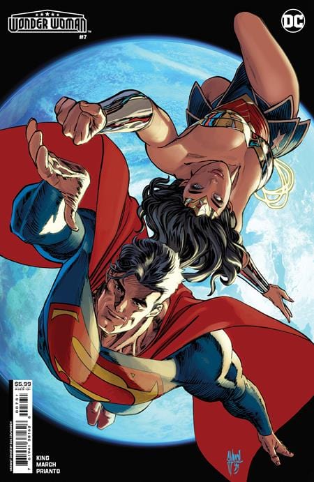 DC Comics Comic Books WONDER WOMAN #7 CVR C GUILLEM MARCH CARD STOCK VAR 76194138162600731 0124DC097